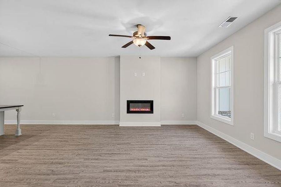Spacious, unfurnished interior of a new home in The Park at Gainesville Township, Gainesville (Image 10). Spacious, unfurnished interior of a new home in The Park at Gainesville Township, Gainesville (Image 10).