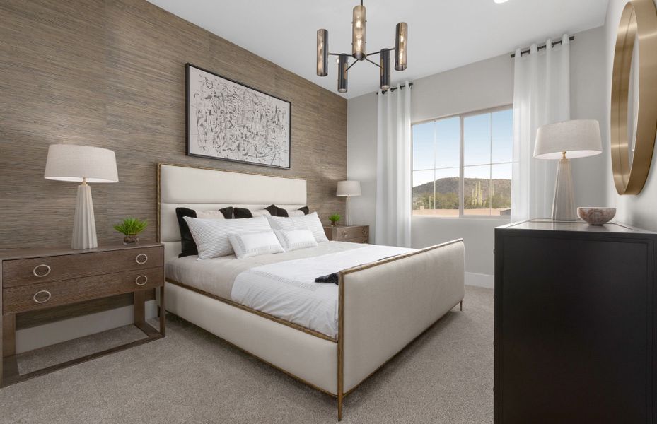 Representative furnished interior of a home built from the Parklane II by Pulte Homes in Saguaro Reserve - Majesty, Marana (Image 5).