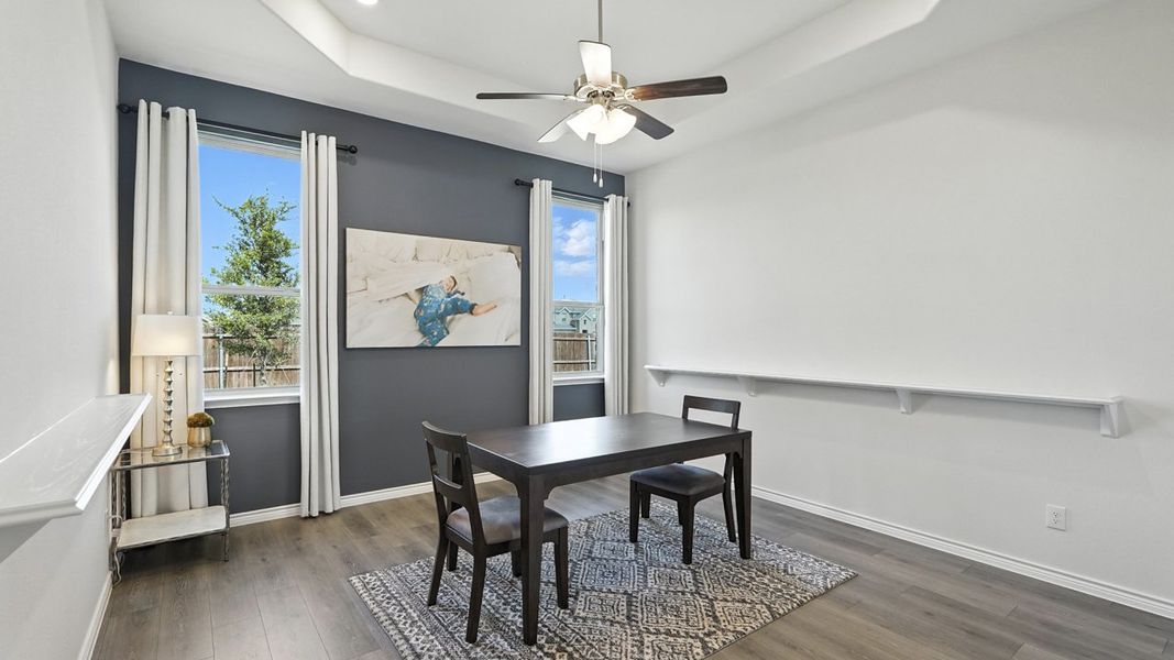 Representative furnished interior of a home built from the Avery by D.R. Horton in Madera, Royse City (Image 10). Representative furnished interior of a home built from the Avery by D.R. Horton in Madera, Royse City (Image 10).