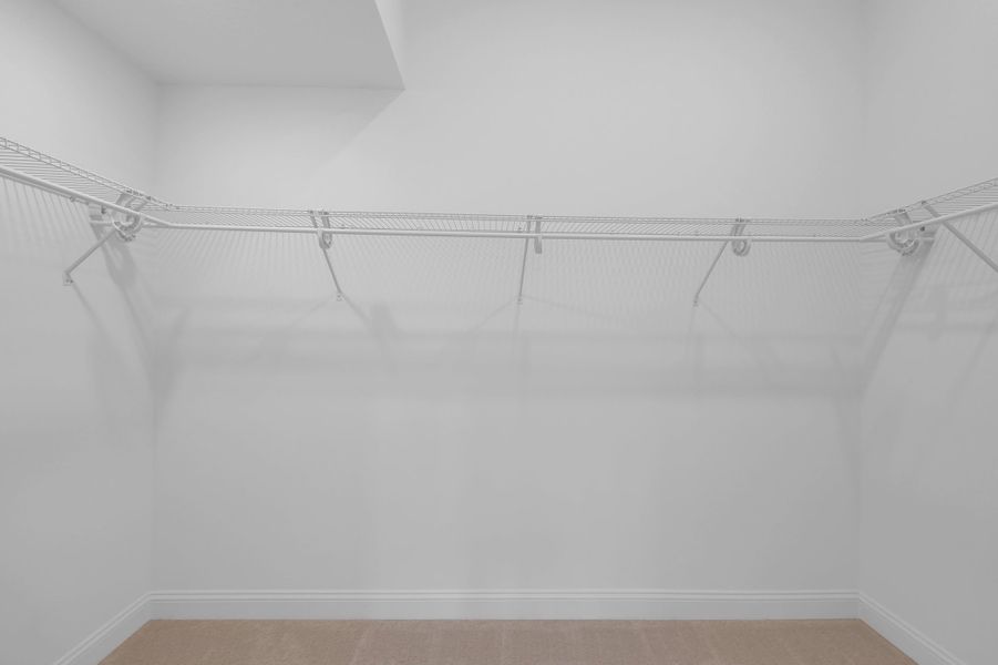 Representative unfurnished interior of a home built from the Sawyer by Riverside Homes in Mariposa at EverRange, Jacksonville (Image 29).