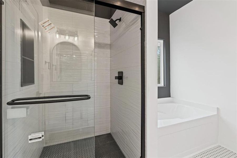 Close-up of interior finishes inside a home in , Austell (Image 12).