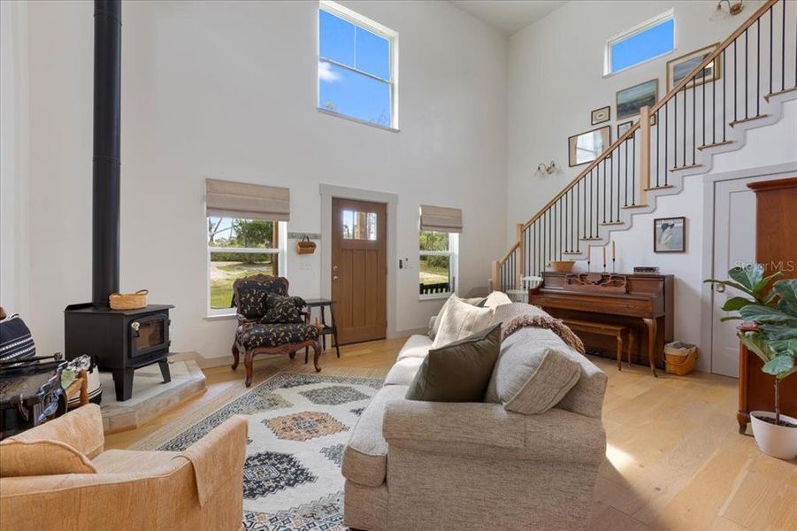 Furnished interior view inside a new home in , Cedar Key (Image 11).