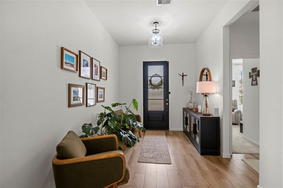 Furnished interior view inside a new home in The Trails, New Caney (Image 9). Furnished interior view inside a new home in The Trails, New Caney (Image 9).