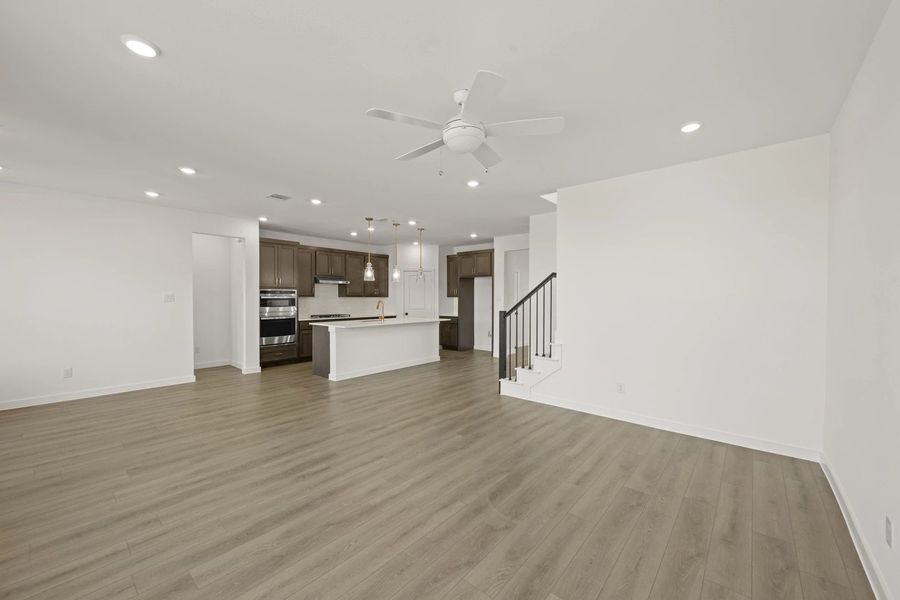 Open Kitchen-Living Room