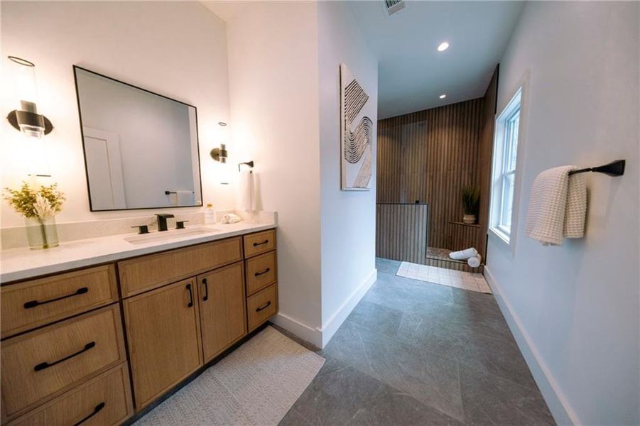 Furnished interior view inside a new home in , Gainesville (Image 44).