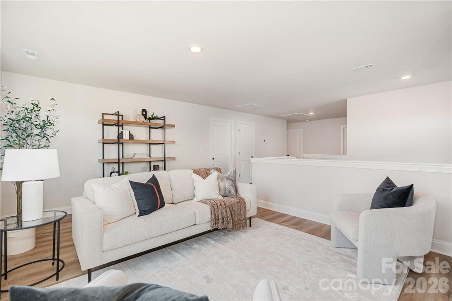 Furnished interior view inside a new home in , Charlotte (Image 15). Furnished interior view inside a new home in , Charlotte (Image 15).