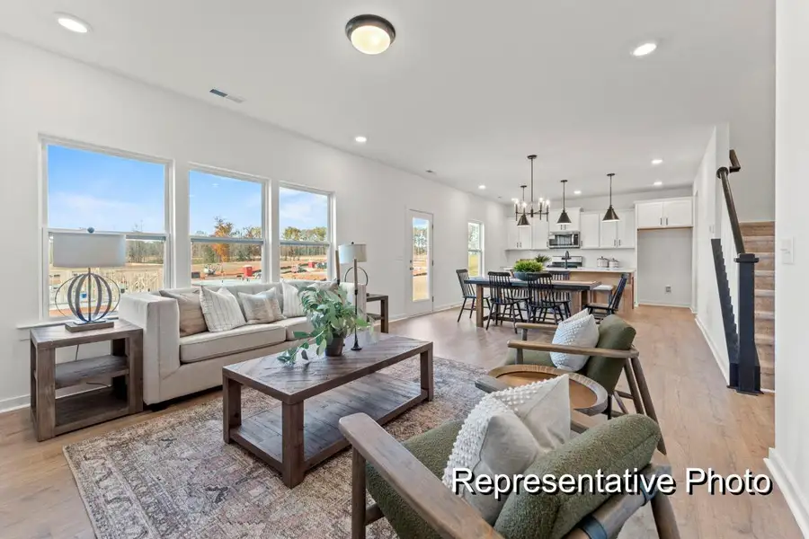 Furnished interior view inside a new home in Reeves Crossing, St. George (Image 6).