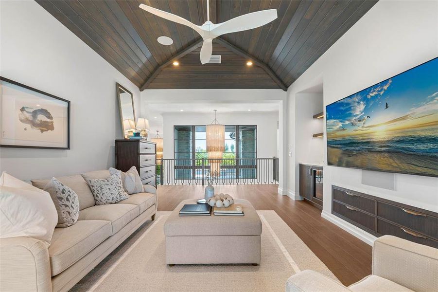 Furnished interior view inside a new home in , Sarasota (Image 7).