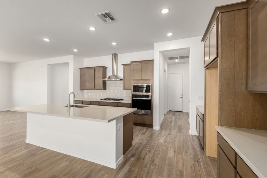 Furnished interior view inside a new home in Las Ventanas - RV Collection, Goodyear (Image 3).