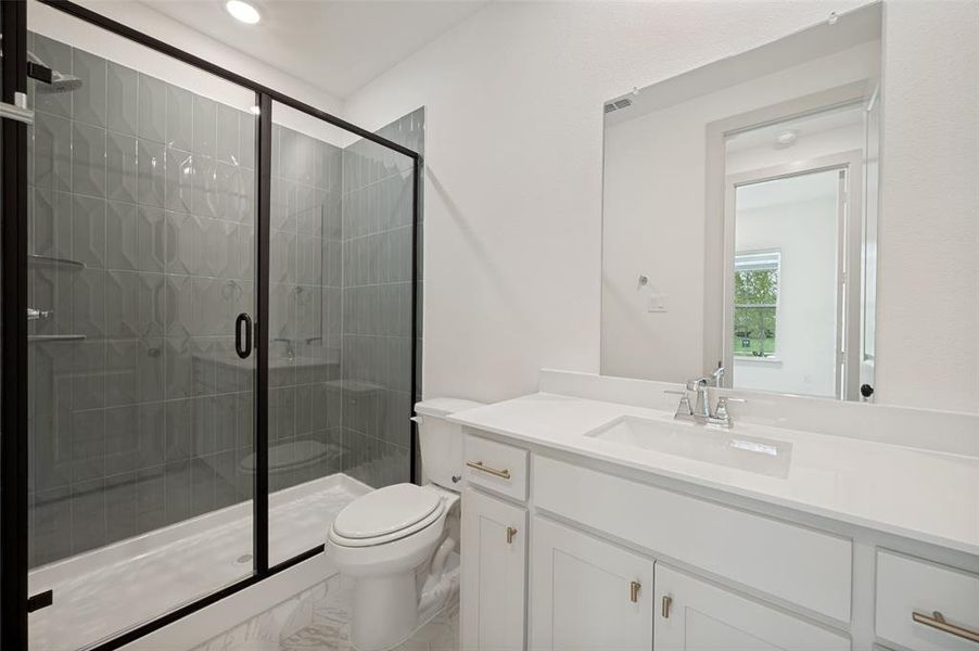 Furnished interior view inside a new home in , McKinney (Image 14).