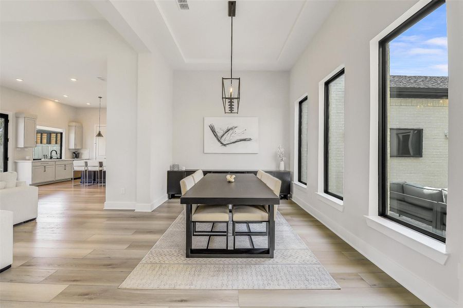 Furnished interior view inside a new home in Bridgeland 45', 50', 70', Cypress (Image 33). Furnished interior view inside a new home in Bridgeland 45', 50', 70', Cypress (Image 33).