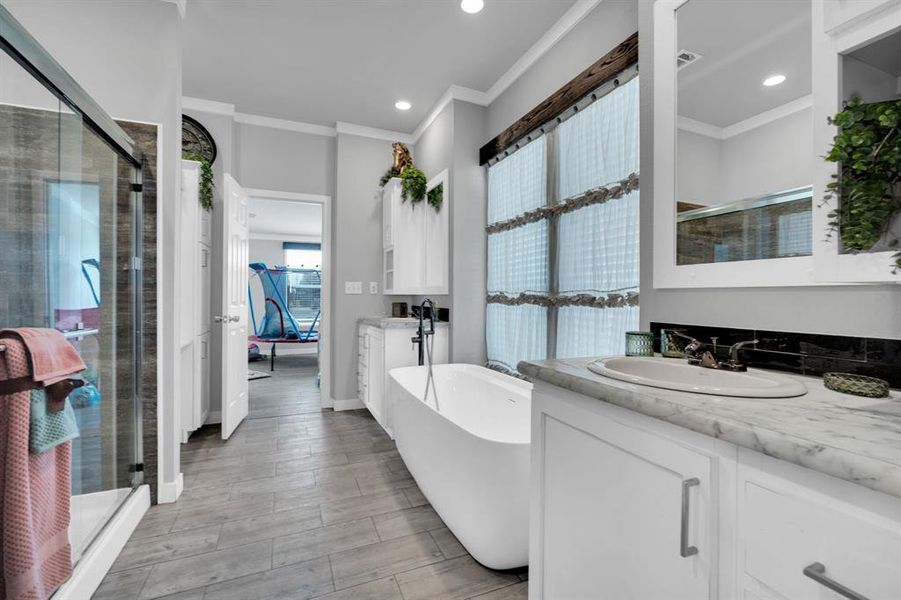 Furnished interior view inside a new home in , Italy (Image 3).