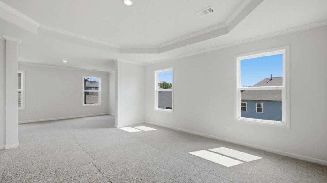 Spacious, unfurnished interior of a new home in Butner Estates, South Fulton (Image 26).