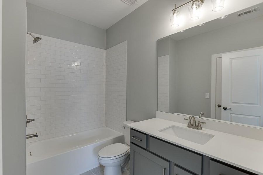 Furnished interior view inside a new home in , Buford (Image 19).