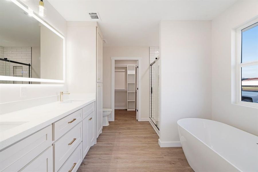 Furnished interior view inside a new home in , Brookston (Image 5).