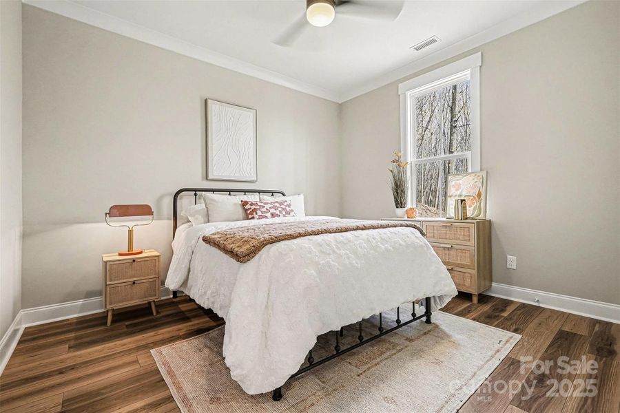 Furnished interior view inside a new home in , York (Image 16).