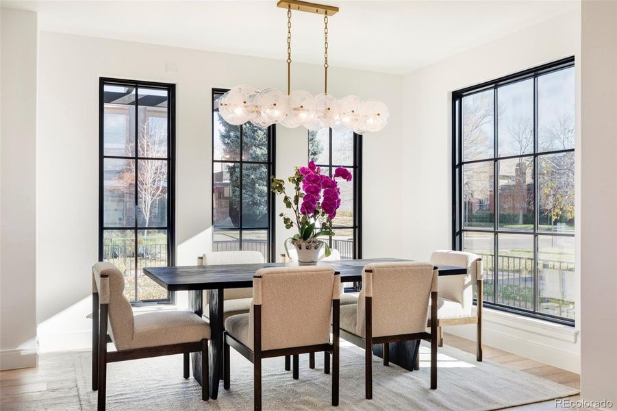 Furnished interior view inside a new home in , Denver (Image 9).