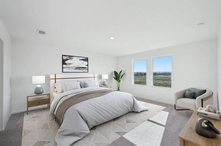 Furnished interior view inside a new home in Watson Hill, Summerville (Image 8).