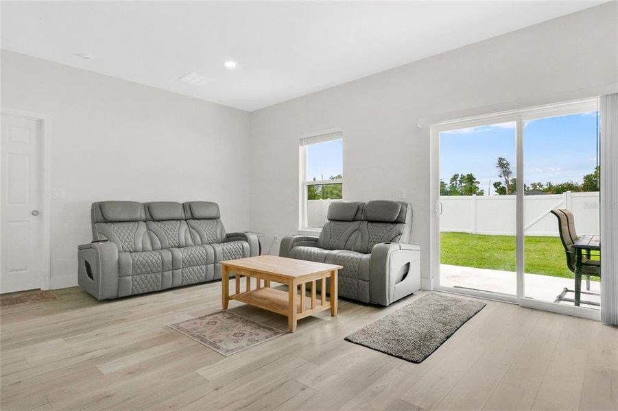 Furnished interior view inside a new home in , Ocala (Image 16).