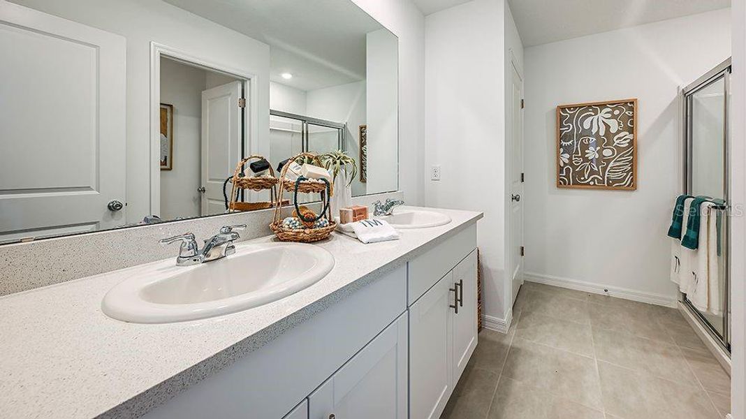 Furnished interior view inside a new home in Waterstone, Groveland (Image 15).
