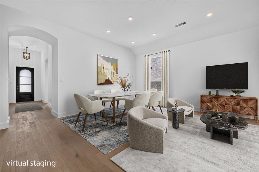 Family Room/Dining Room/Entry