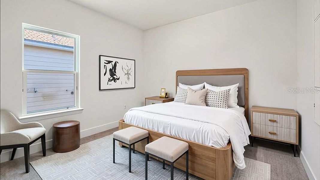 Furnished interior view inside a new home in Briarwood, Alachua (Image 10).