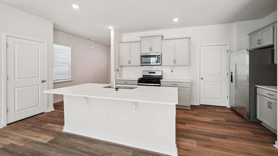 Furnished interior view inside a new home in Providence Walk, Hendersonville (Image 5).