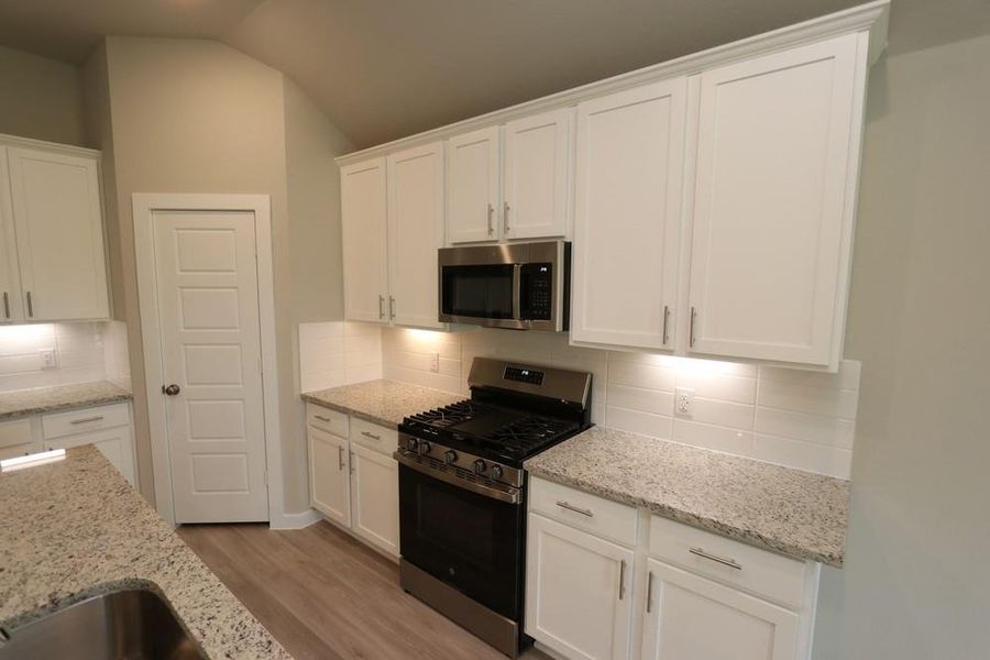 Furnished interior view inside a new home in Ambrose, La Marque (Image 11). Furnished interior view inside a new home in Ambrose, La Marque (Image 11).
