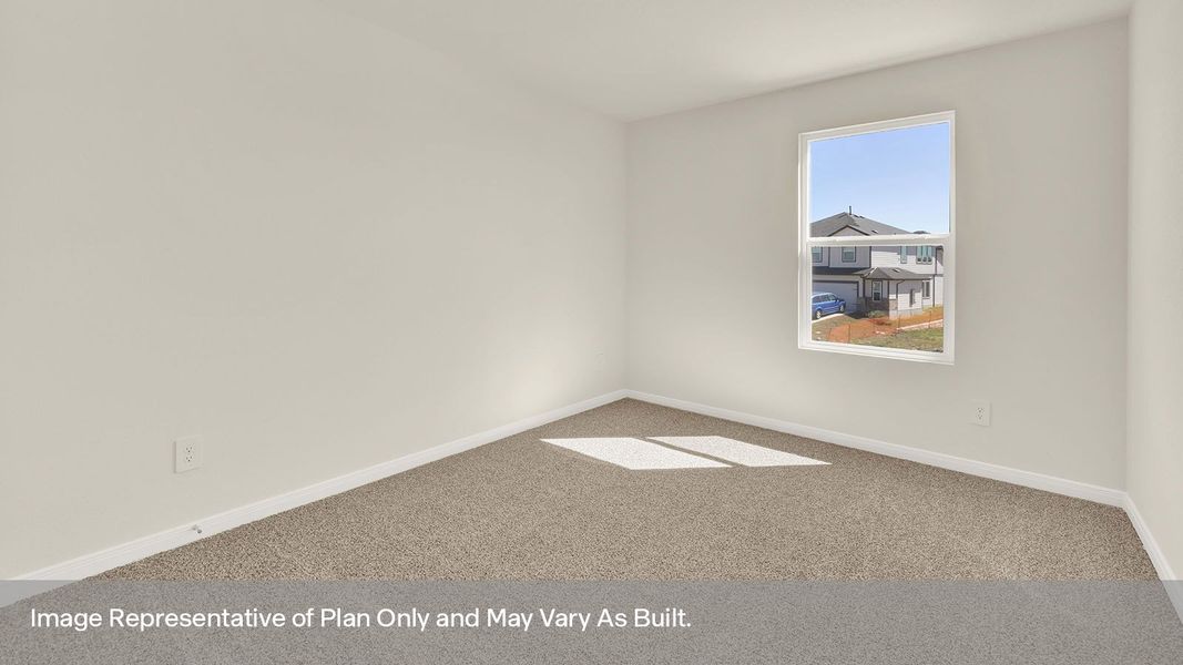 Representative unfurnished interior of a home built from the The Kendall by D.R. Horton in Paramount, Kyle (Image 31). Representative unfurnished interior of a home built from the The Kendall by D.R. Horton in Paramount, Kyle (Image 31).