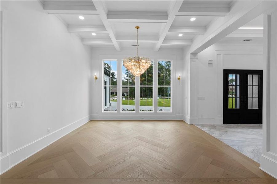 Spacious, unfurnished interior of a new home in , Monroe (Image 54).