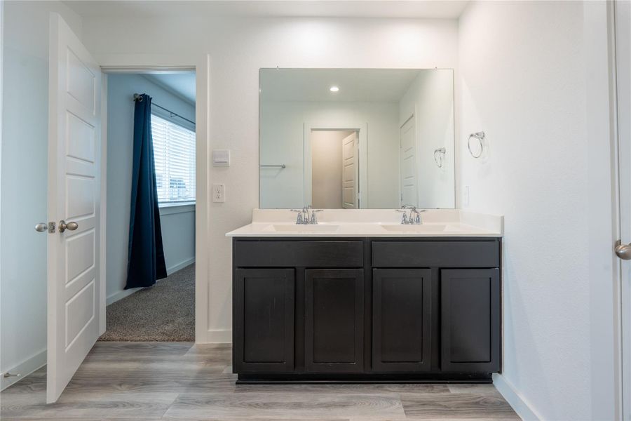 Furnished interior view inside a new home in City Gate, Houston (Image 10).