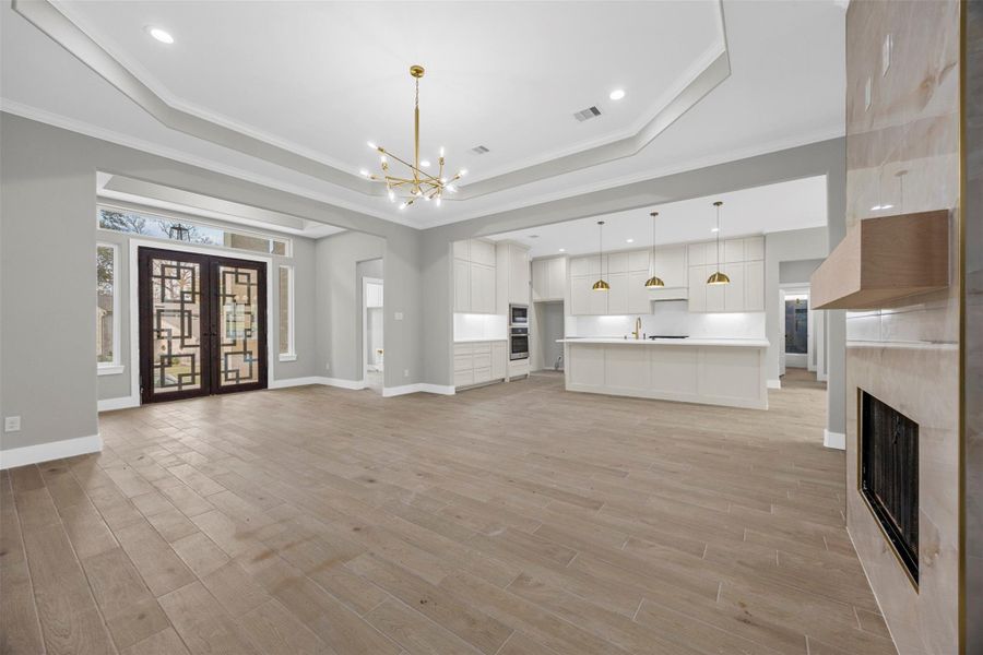 All wood look tile through out All wood look tile through out