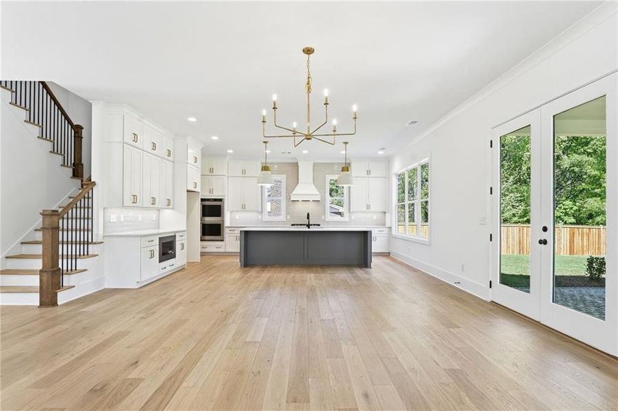 Spacious, unfurnished interior of a new home in , Marietta (Image 31).