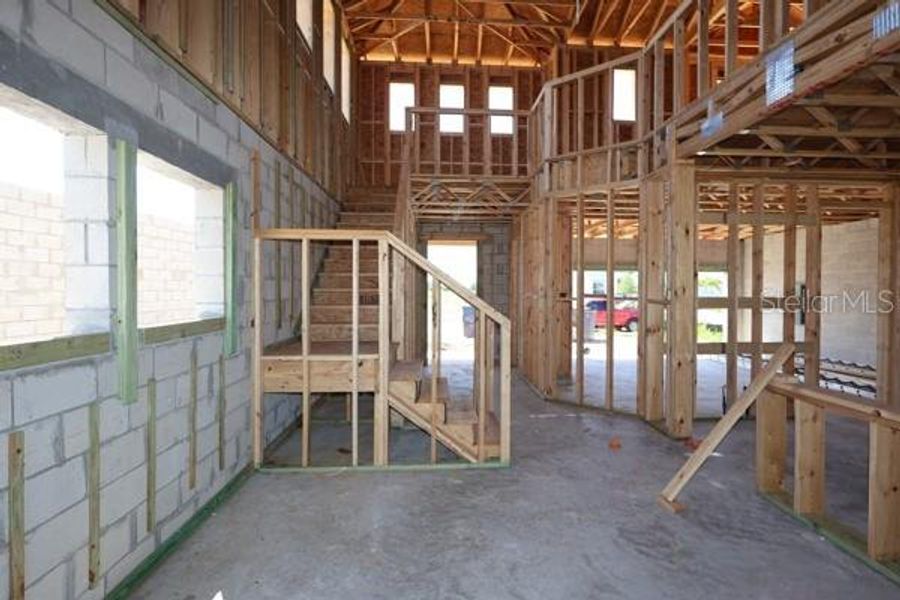 In-progress construction of a new home in North River Ranch – Garden Series, Parrish, FL (Image 9).