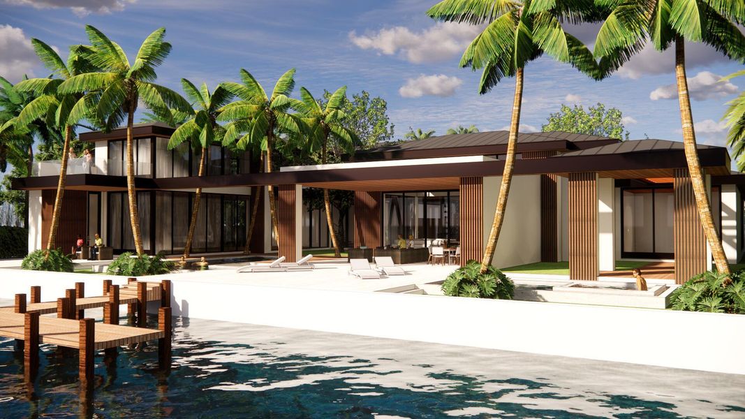 Exterior details and patio area of a home in , Palm Beach Gardens (Image 12).