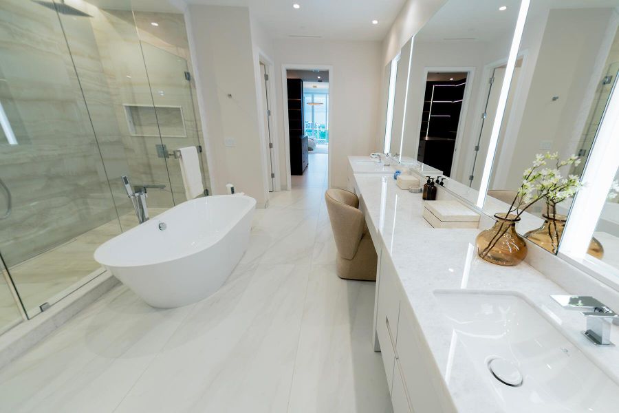 Furnished interior view inside a new home in Alina Residences, Boca Raton (Image 5).