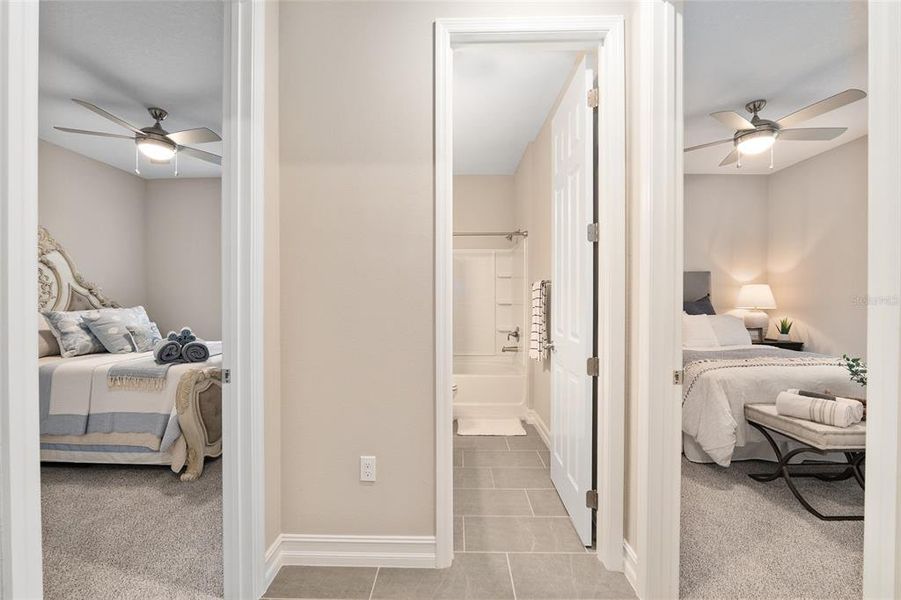 Furnished interior view inside a new home in , Ocala (Image 36). Furnished interior view inside a new home in , Ocala (Image 36).