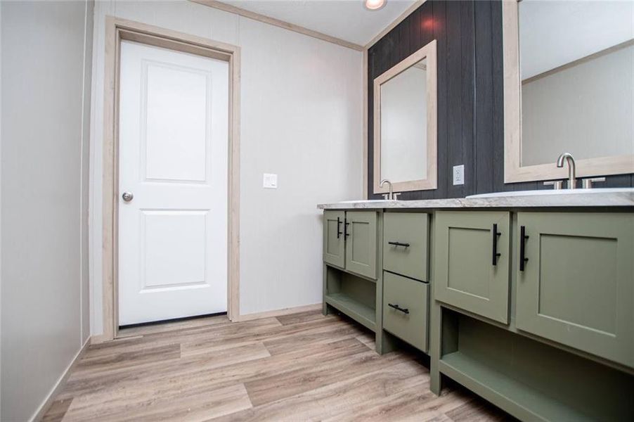Furnished interior view inside a new home in , Waco (Image 11).