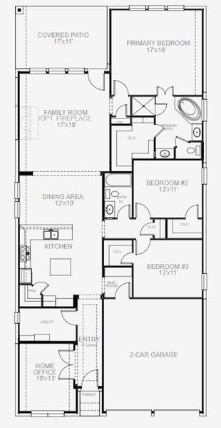 Image 27 representing the 1950W by Perry Homes in La Cima 50', San Marcos, TX. Image 27 representing the 1950W by Perry Homes in La Cima 50', San Marcos, TX.