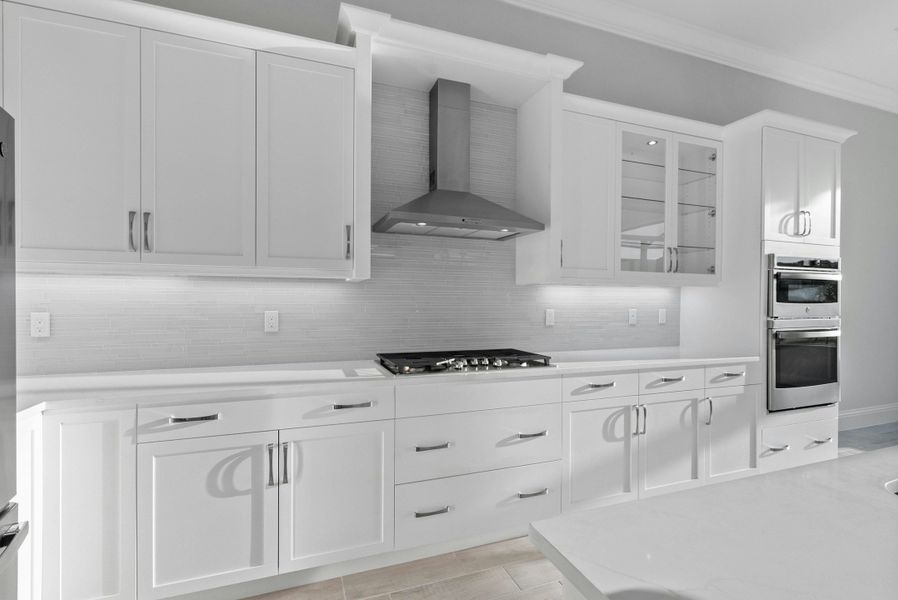 2D floor plan layout for the Monarch Grande by GHO Homes in Belterra, Port St. Lucie, FL (Image 71).