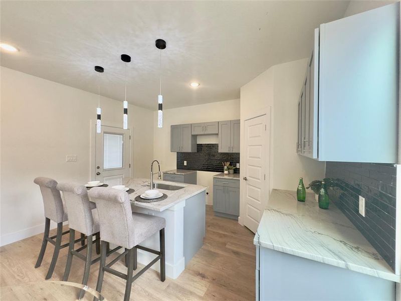 Furnished interior view inside a new home in , Dallas (Image 14). Furnished interior view inside a new home in , Dallas (Image 14).