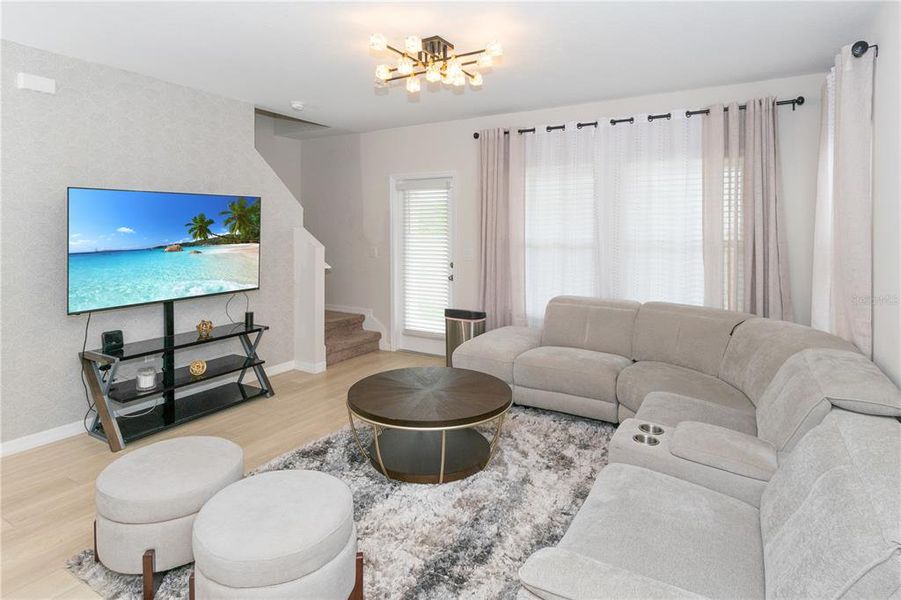 Furnished interior view inside a new home in , Haines City (Image 12).