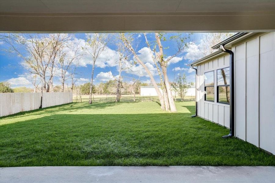 Exterior details and patio area of a home in , Dallas (Image 22). Exterior details and patio area of a home in , Dallas (Image 22).
