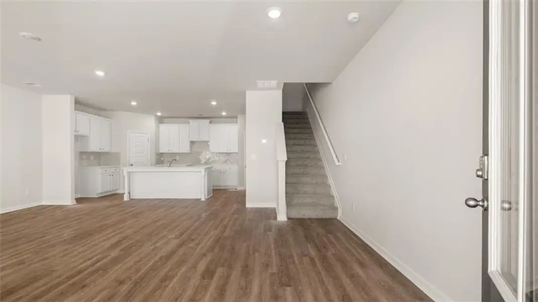 Spacious, unfurnished interior of a new home in Brookland Commons, Monroe (Image 14).