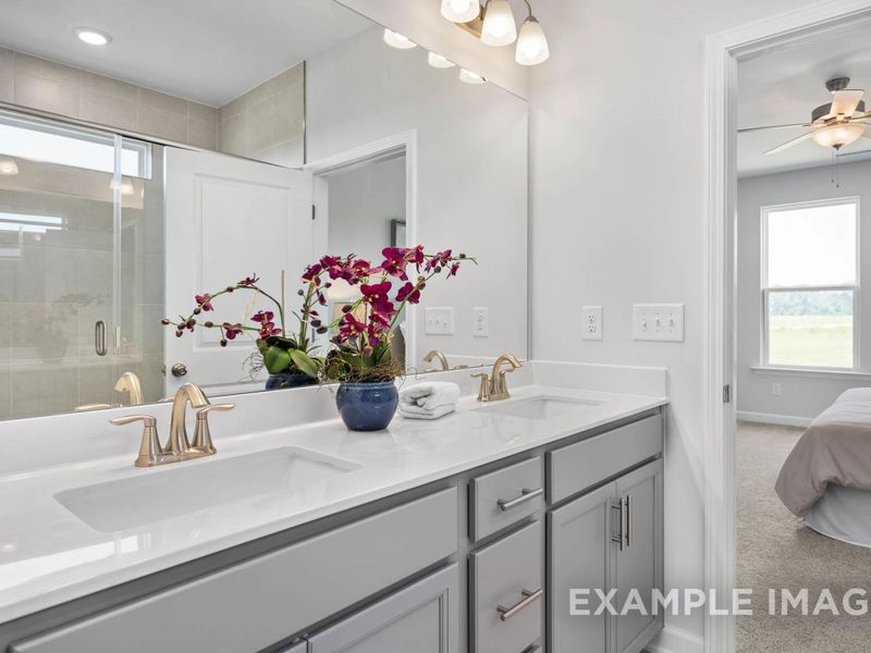 Representative furnished interior of a home built from the The Daphne C by Davidson Homes LLC in Woodland Crossing, Zebulon (Image 17).
