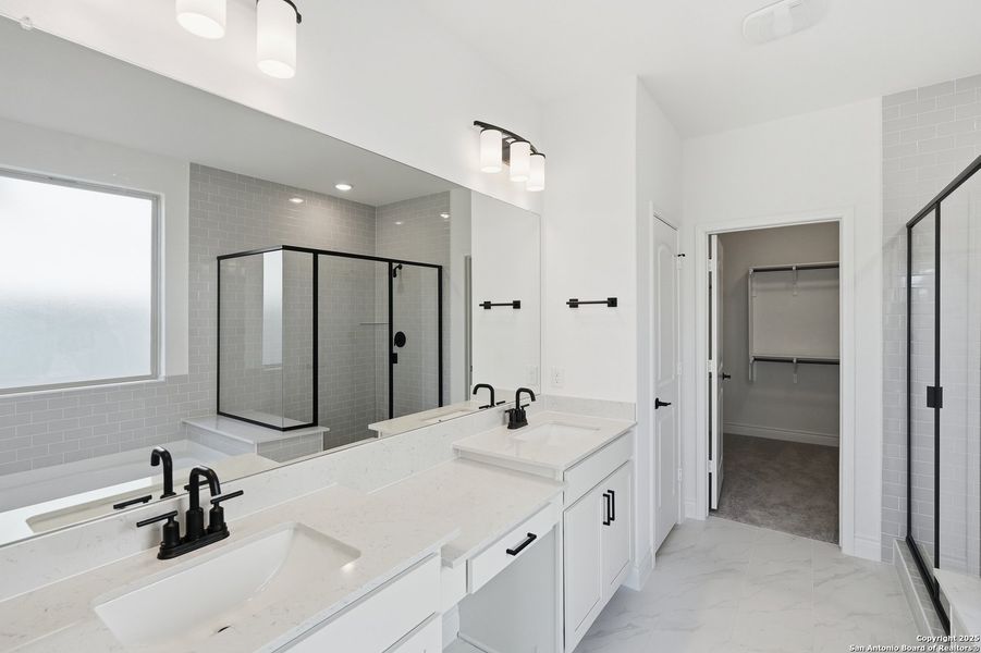 Furnished interior view inside a new home in Davis Ranch, San Antonio (Image 5).