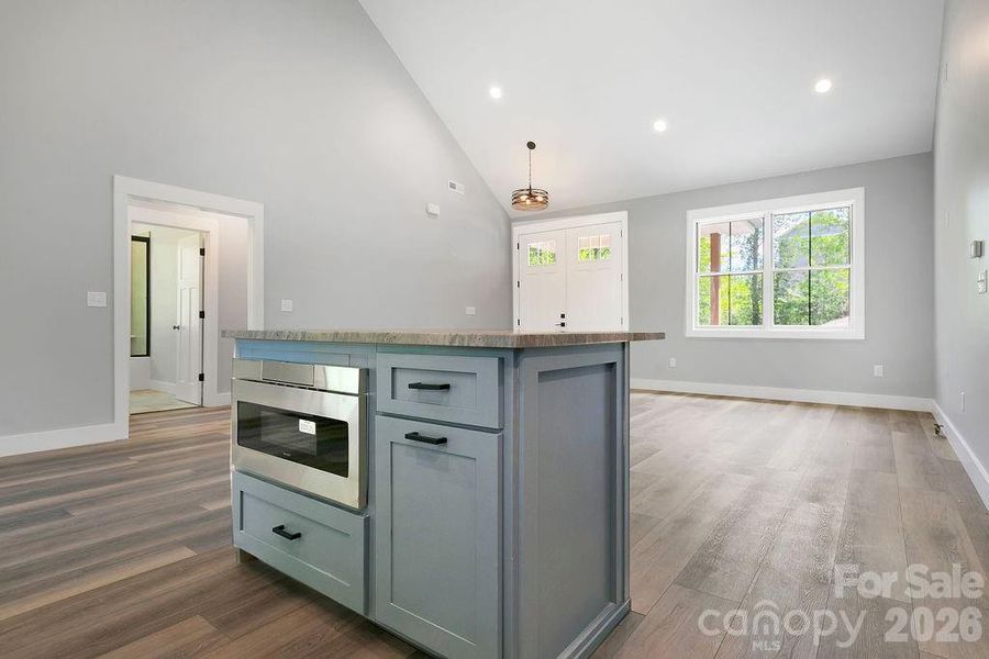 Furnished interior view inside a new home in , Mills River (Image 13).