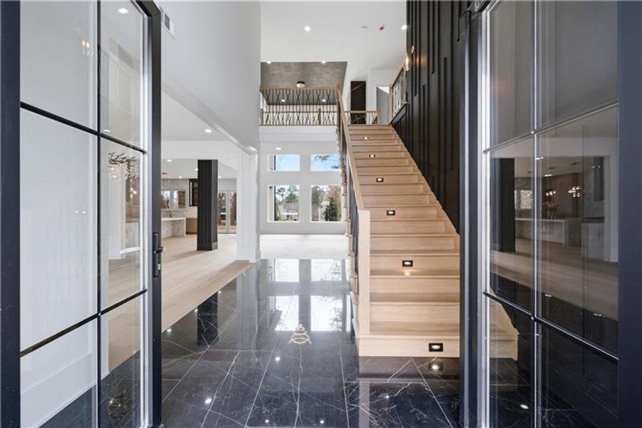 Furnished interior view inside a new home in , Buford (Image 17).