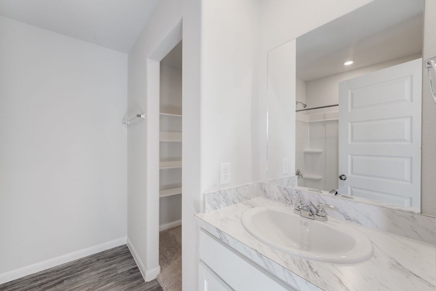 Furnished interior view inside a new home in Park Central, Mineola (Image 11).