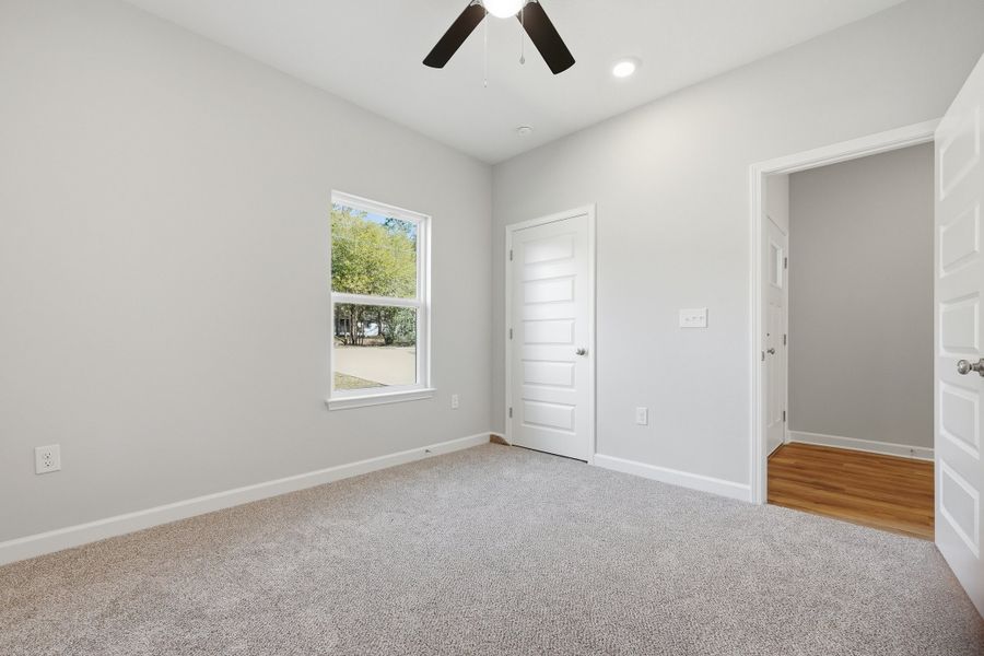 Spacious, unfurnished interior of a new home in McCarthy Estates, Defuniak Springs (Image 22). Spacious, unfurnished interior of a new home in McCarthy Estates, Defuniak Springs (Image 22).